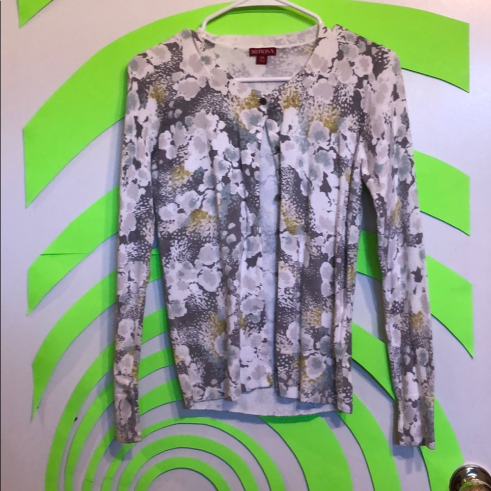 Patterned cardigan